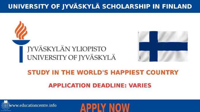 University Of Jyväskylä Scholarship In Finland logo